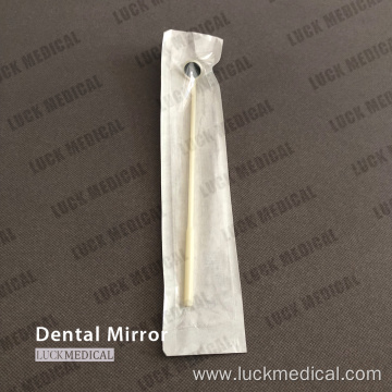 Medical Plastic Mouth Mirror Oral Inspection Use